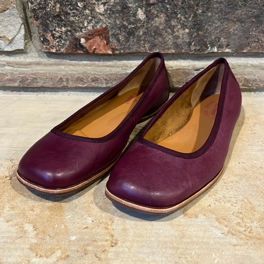 Kork-Ease Purple Women's Flats